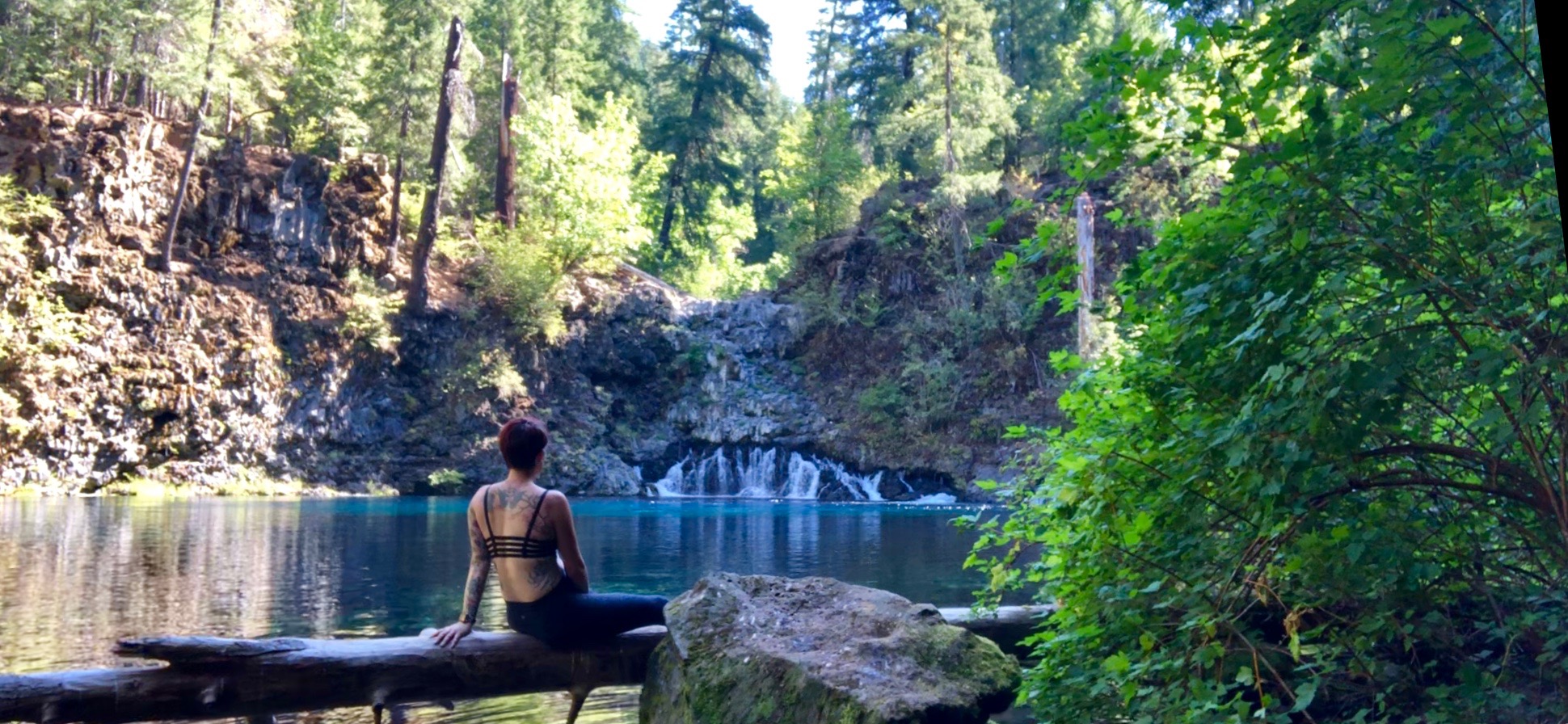 Oregon, tamolitch blue pool, Mckenzie river