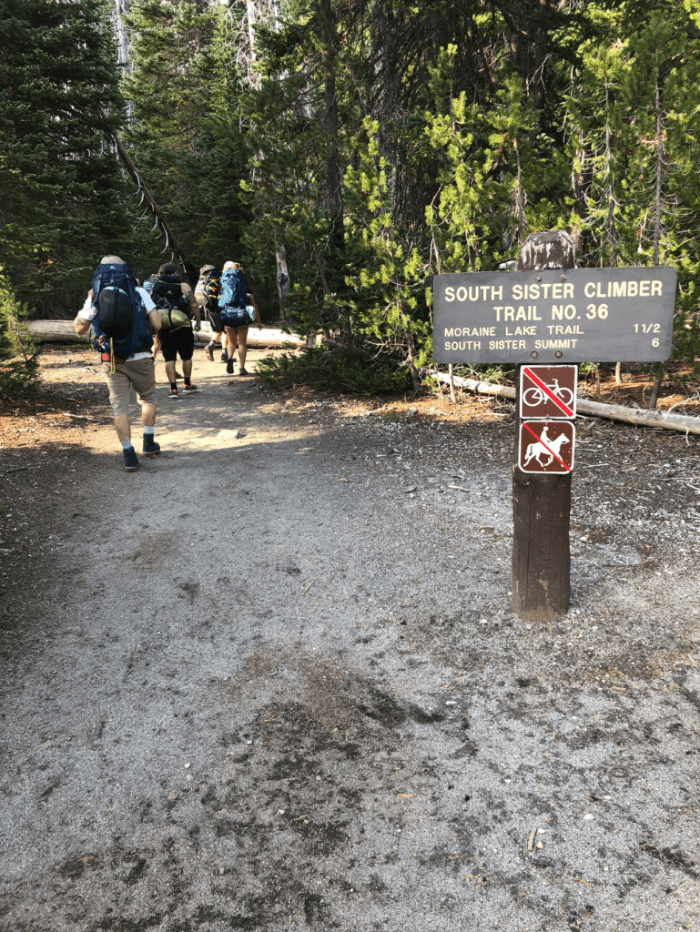 south sister, Oregon, mountain, hike