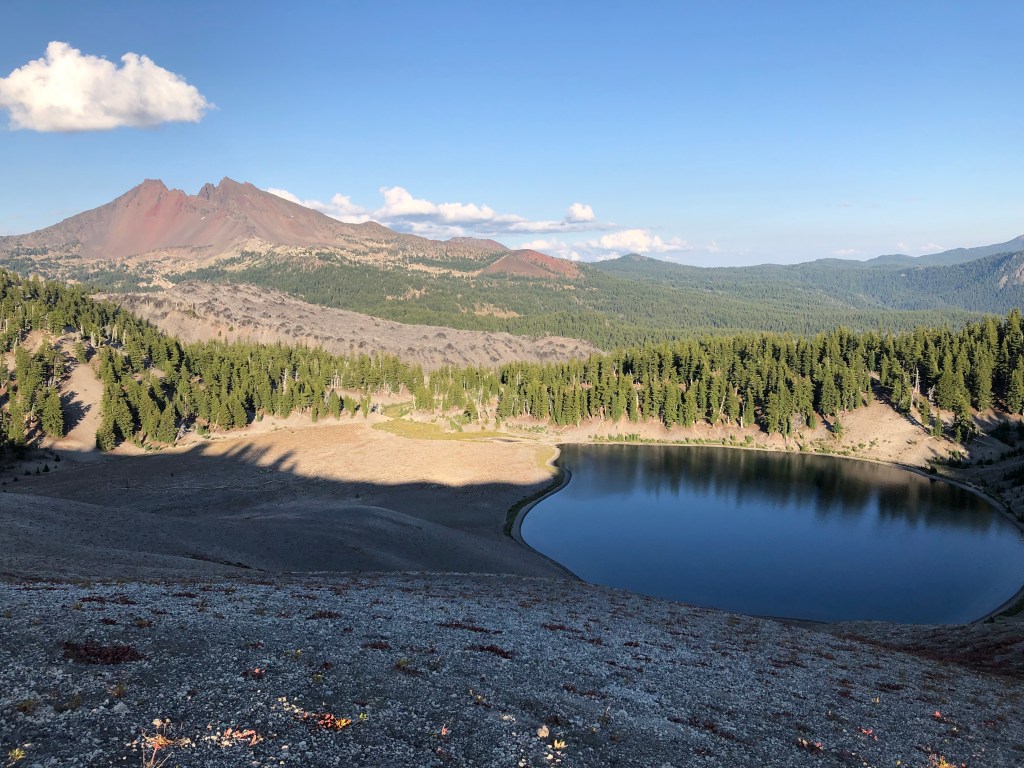 Broken top, south sister summit, moraine lake, Oregon, pnw, hike