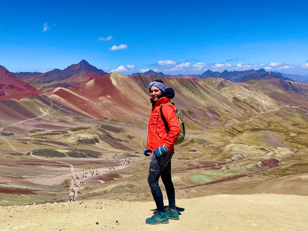 Vinicunca, rainbow mountain, peru