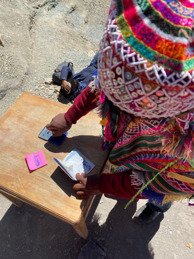 Vinicunca, rainbow mountain, peru