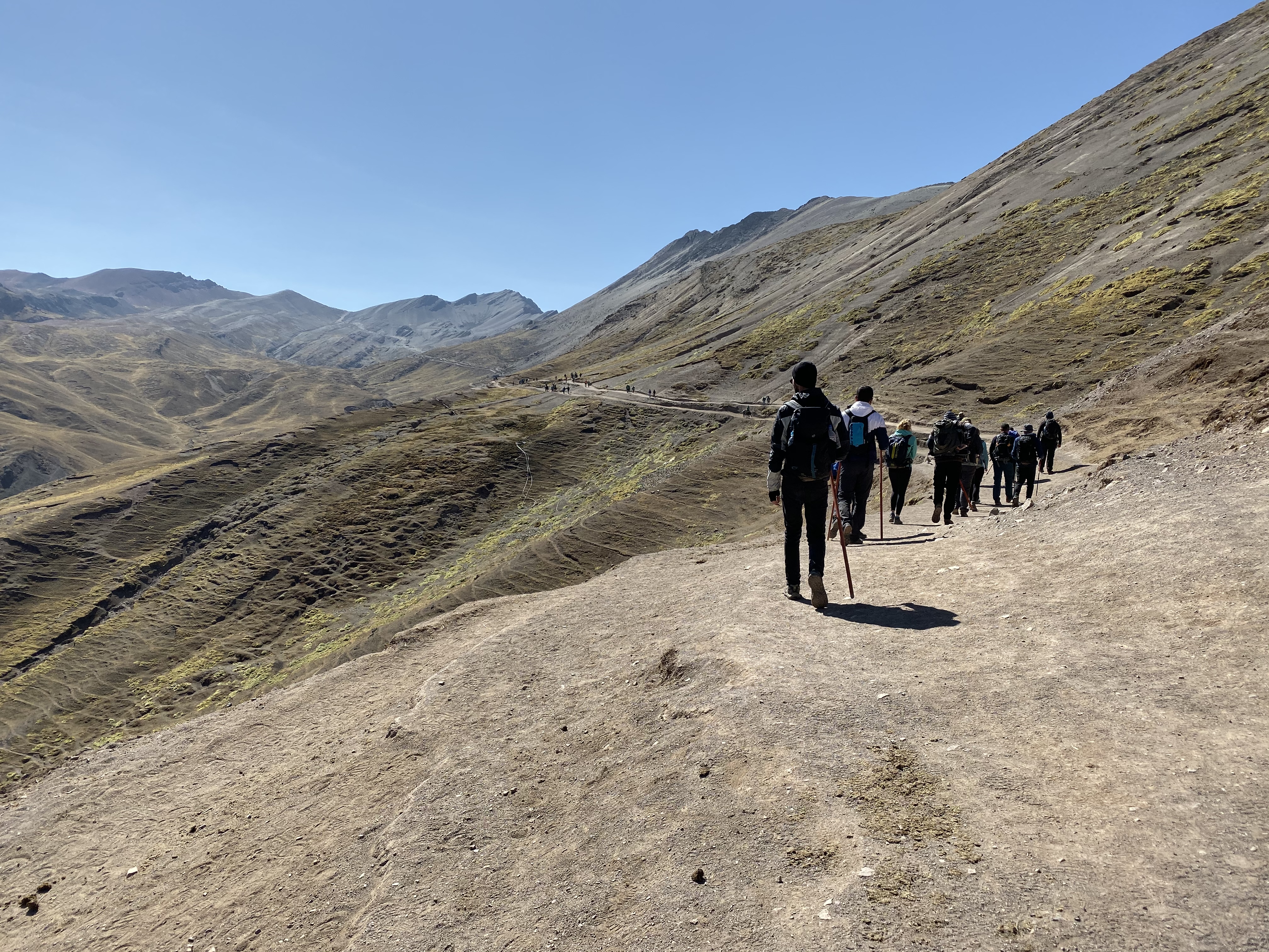 Vinicunca, rainbow mountain, peru